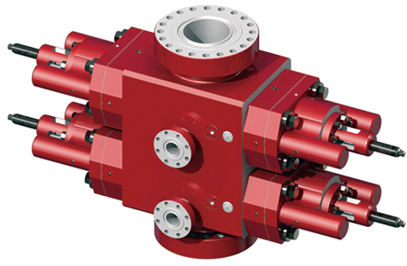 Dual ram blowout preventer